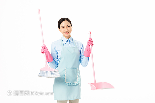家政服務(wù)女性打掃