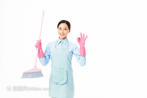 家政服務(wù)女性打掃